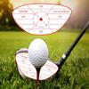 180 Pcs Golf Driver Blue Impact Tape Labels Golf Club Impact Tape Labels Self-Teaching Sweet Spot Target Sticker for Swing Training Aid Impacts Label