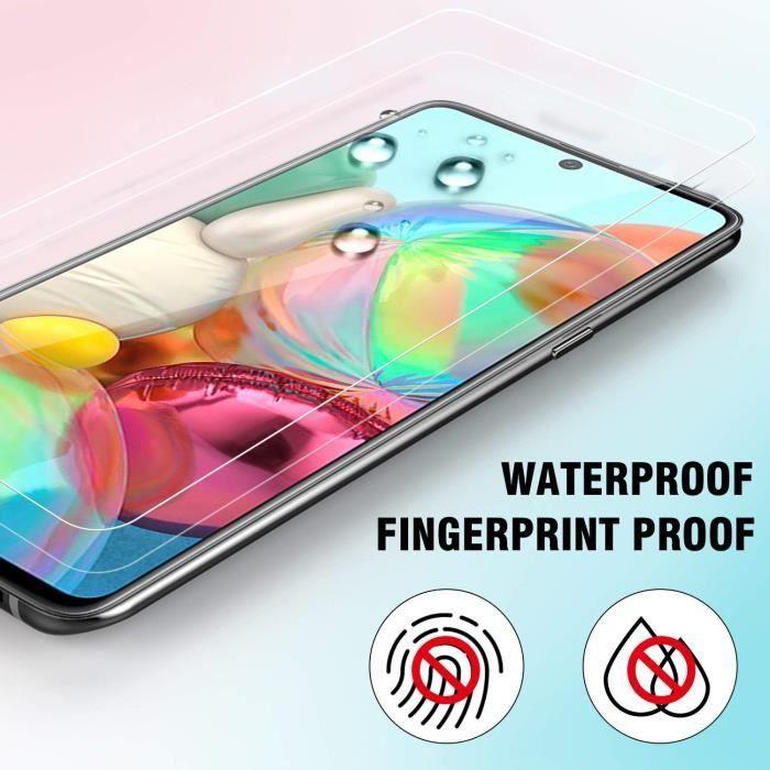 Screen Protector Glass - MP-France - Samsung Galaxy A71 - 9H Tempered Glass - Scratch Resistant - Pack of 1