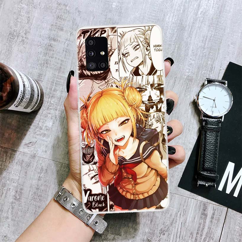 Чехол для телефона My Hero Academy Deku для Samsung Galaxy A12 A22 A32 A42 A52 A72 A51 A71 5G A41 A31 A21 A02S M12 M21 M31 M30S Fundas