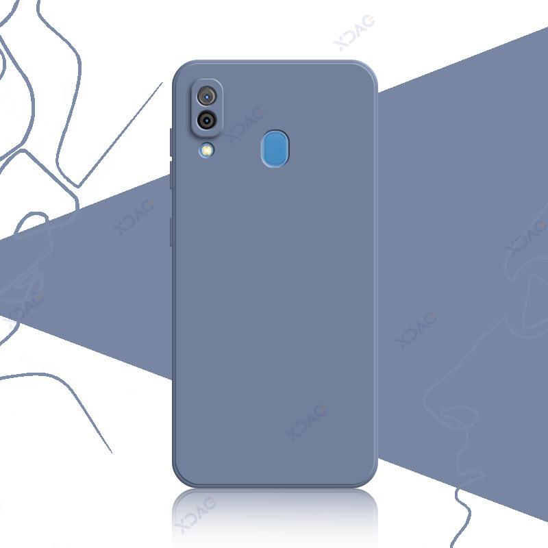 Высококачественный квадратный жидкий силиконовый чехол для Samsung Galaxy A20 A30 M10S 360 Мягкие защитные сумки Противоударный чехол для задней панели телефона