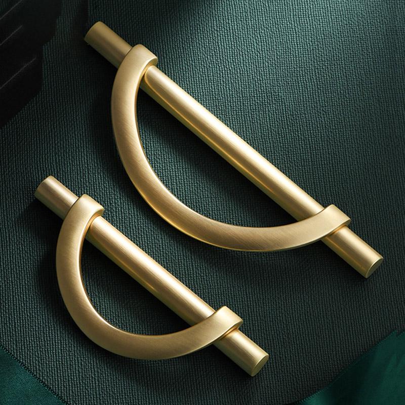 Modern Closet dressers Cabinet Handle Wardrobe Kitchen Cupboard Luxury Cabinet Door Handles Drawer Pulls Furniture Handles