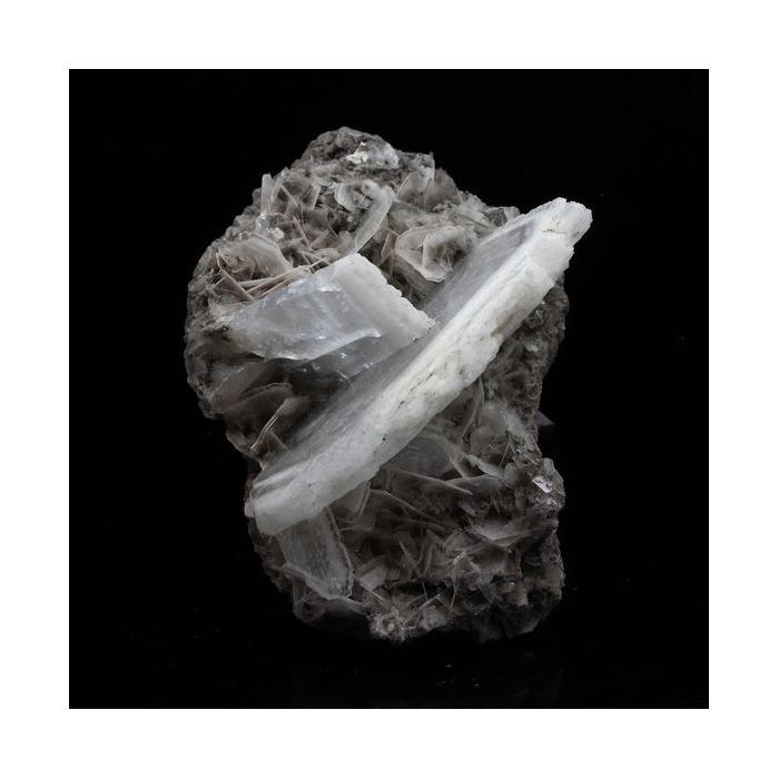 Pierres et Minéraux. Baryte. 219.5 ct. La Mure, Isère, France..