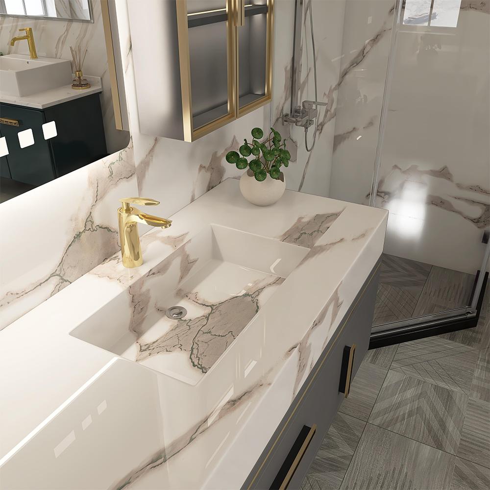 Наклейки для плитки Водонепроницаемые и маслостойкие Кухонные Высокотемпературостойкие Ремонт Самоклеящиеся Обои для столешницы шкафа