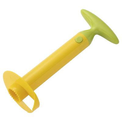 KAI Gururin Ананас для легкой нарезки ананасов Резак/Слайсер для фруктов, Желтый, DH8189,