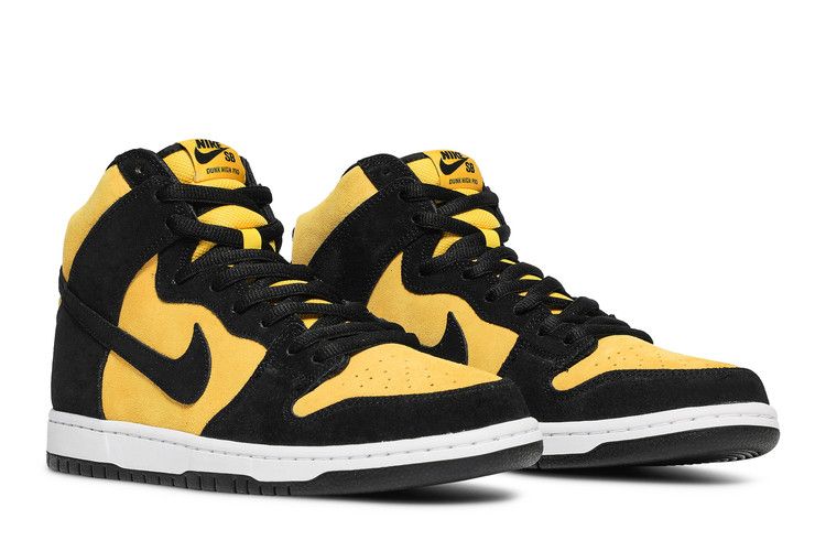 Men's Sneakers Nike SB Dunk High Pro Reverse Goldenrod Varsity Maize/Black