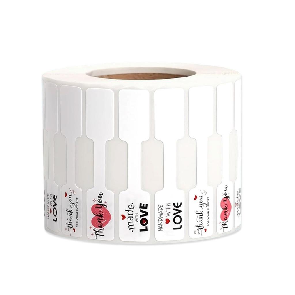 Упаковка из 500 самоклеящихся ценников для ювелирных изделий, пустые наклейки для письма, для демонстрации изделий ручной работы и розничной торговли