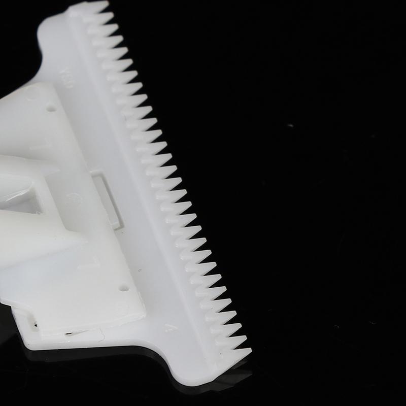 Керамический нож-резак с зажимом, беспроводная машинка для стрижки волос с 2 отверстиями, подходит для машинки для стрижки волос, триммера для бороды