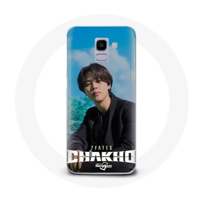 Coque pour Samsung Galaxy A6 2018 Bangtan Sonyeondan 7 Fates Chakho Avec BTS Jimin Haru