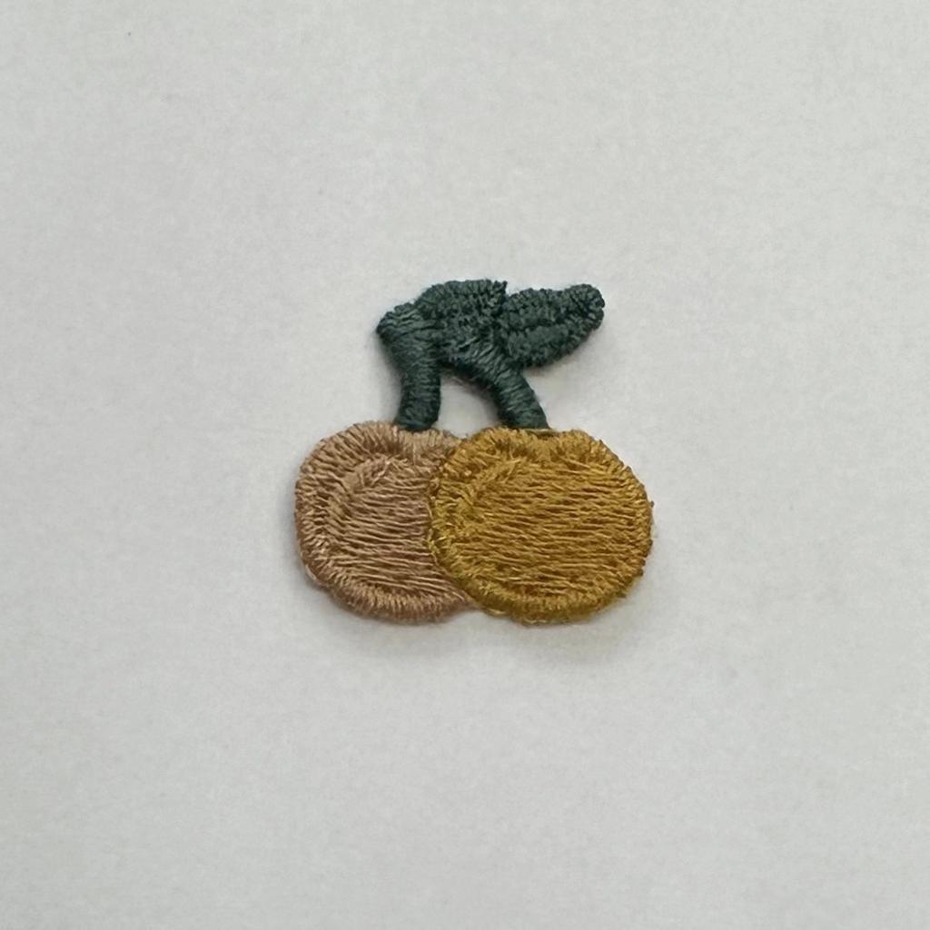 Fresh Little Flower Tulip Embroidery Patch Clothing Accessories Ins Colorful Cute Little Cherry Series Embroidery Cloth