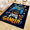 Retro Gaming Gamer Carpet Non Slip Floor Mat for Living Room Kitchen Entrance Door Balcony Washable Rug Home Decor Cameras