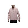 Jordan Sport Solid Color Stand Collar Half Zip Casual Hoodie Men Hoodies Legendary-Pink DZ0556-622