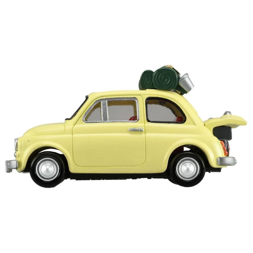 Takara Tomy Tomica Premium Tomica Premium Unlimited 05 Lupin The Castle of Cagliostro Fiat 500 Miniature Car Toy for Ages 6 and Up III