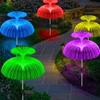 Colorful Solar Jellyfish Lamp Waterproof Fiber Optic Lamp New Outdoor Solar Light  Landscape Light