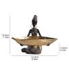 Top Quality Exotic Black Woman Storage Figurines Africa Figure Home Desktop Decor Keys Candy Container Interior Craft Objects