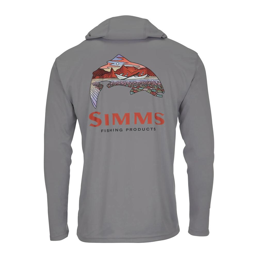 SIMMS рыболовный костюм мужская толстовка для улицы летняя с длинным рукавом футболка топ рыболовный костюм Luya быстросохнущий дышащий костюм