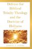 Книга Defense for Biblical Trinity Theology and the Doctrine of Holiness