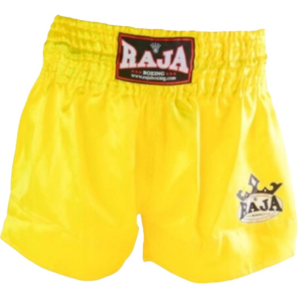 Raja Boxing Muay Thai Kickboxing Training MMA Shorts Retro Vintage Pants Print 3D Elastic Waist Fight Martial Art Quick Dry Unisex Men Women