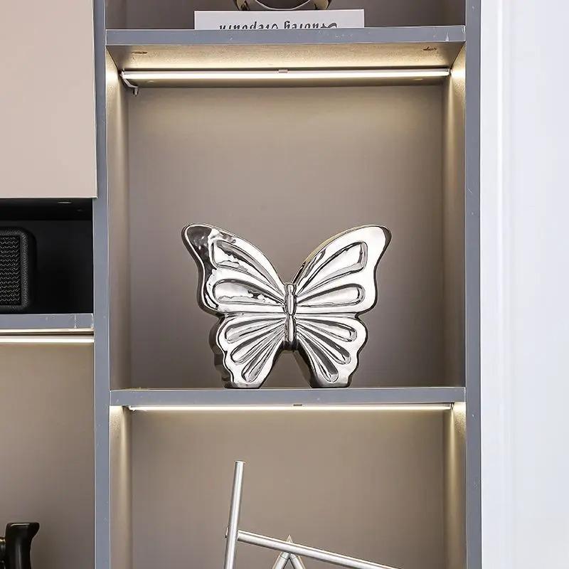 Butterfly Vase Ceramic Dried Flower Container for Room and Dining Table Butterfly Decorative Vase for Living Room Decoration New