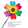 Raise Double Layered Colorful Butterfly Dance Windmill  Outdoor Party Picnic Decor