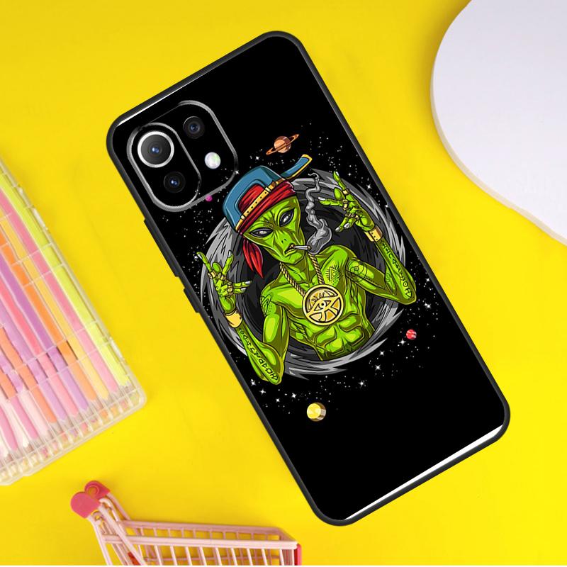 Магический чехол Космический пришелец для Xiaomi 14T Pro 11T 12T 13T 13 14 Ultra POCO X7 Pro X3 X5 F3 F5 F6 M6 X6 Pro