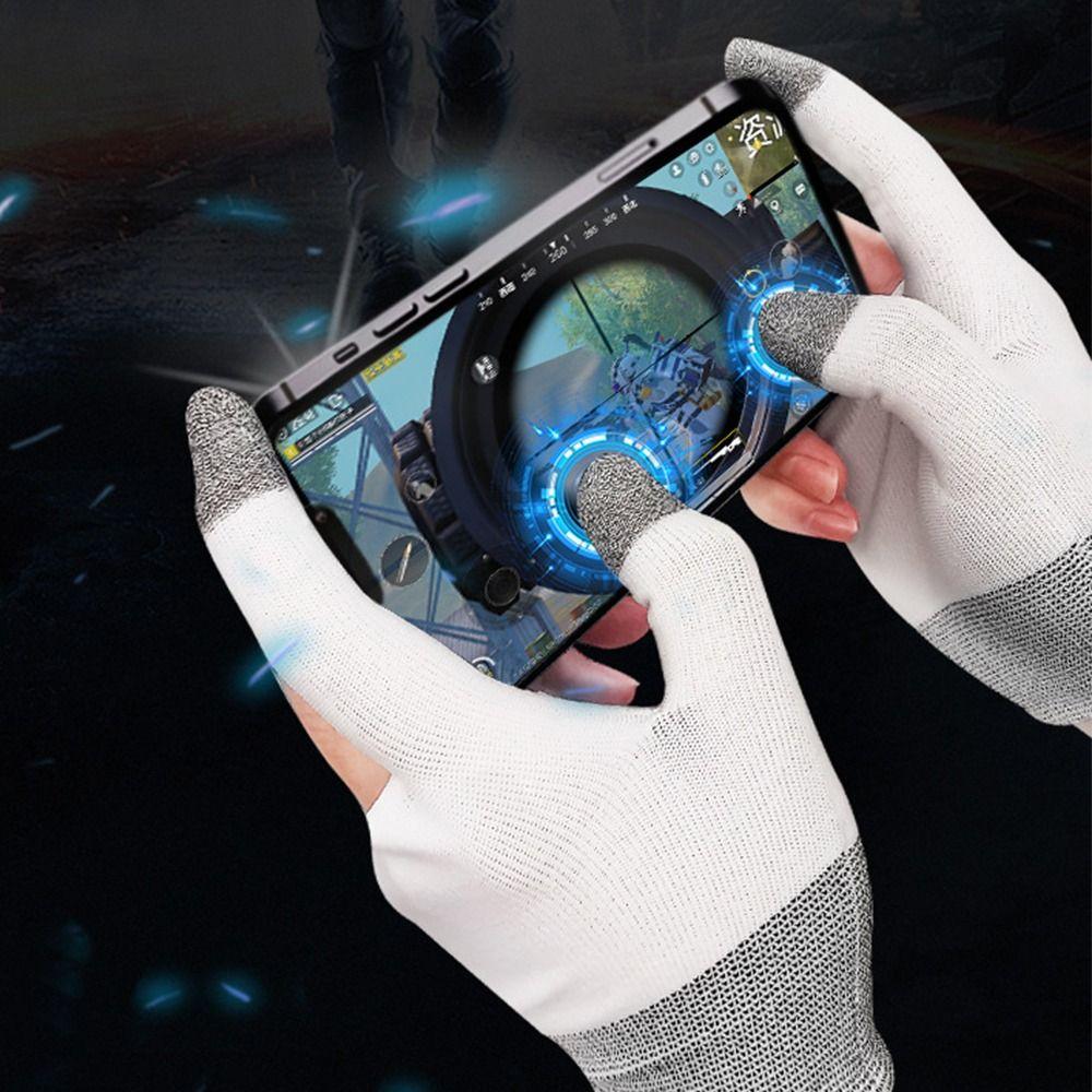 Игровые перчатки, устойчивые к поту, перчатки для кончиков пальцев, чехол для телефонов, чехол для рук для игрового контроллера, игровой контроллер