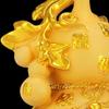 Счастливые украшения из тыквы Байфу Линьмэнь привлекают богатство и процветание. Домашние золотые тыквы. Домашние винные шкафы. Украшения для спальни. Подарки.