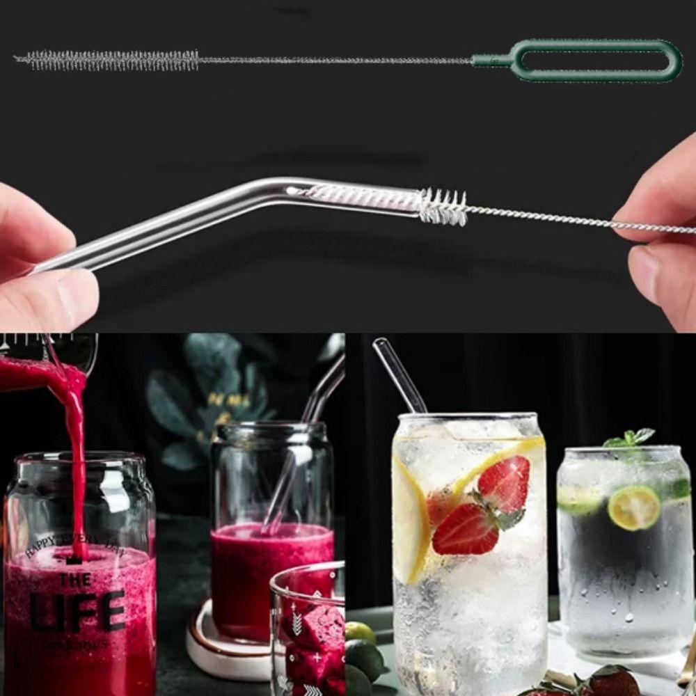 Nylon Hair Bottle Cleaning Brush Household Pacifier Clean Brush Straw Brush  for Cleaning