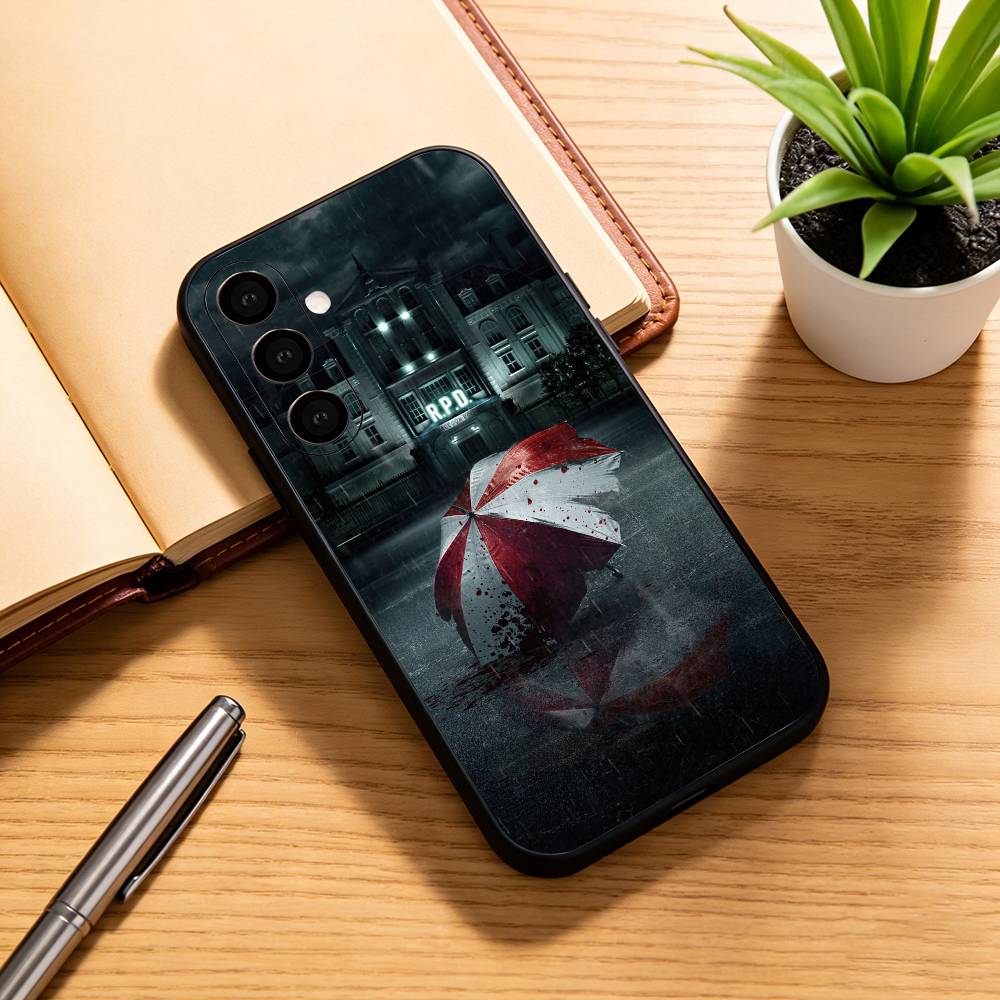 Чехол для телефона Resident Evil GAME для Samsung Galaxy A73, A72, A71, A70, A53, A52, A51, Мягкий силиконовый черный чехол