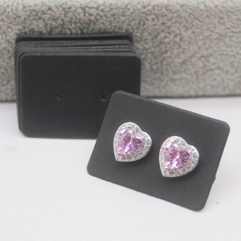 100pcs Multi Size Display Earring Cards, Earrings, Earring Packaging Label Cards