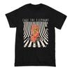 Винтаж Футболка с коротким рукавом Cage The Elephant Хлопок Черный Все размеры Унисекс
