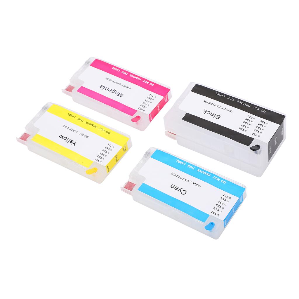 4 цвета Картридж с чернилами Замена Заправка Струйный Бокс Принтер Аксессуары для Officejet Pro