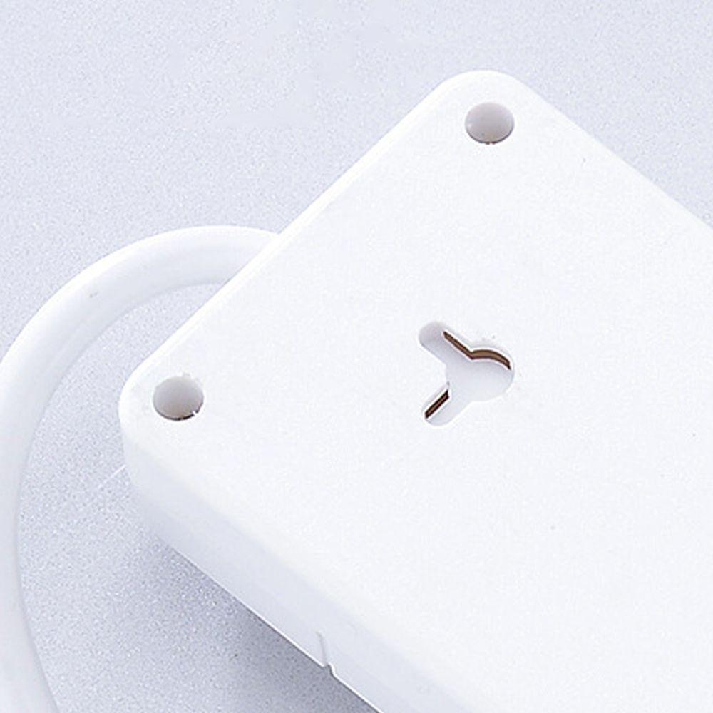 Портативный удлинитель USB-порт зарядка электрическая розетка белый удлинитель электрический стол
