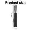 Electric Fish Scaler Remover, SINBINTA, 3600mAh Rechargeable Battery, Stainless Steel 304 Blade, 125W High Power, 24000RPM, ABS Kitchen Tool, Black