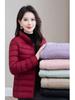 Women’s Short Quilted Windproof Thin Lightweight Winter Jacket
