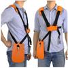 Orange Strimmer Harness Adjustable Trimmer Shoulder Strap Gardening Tool Brush Cutter Strap  Garden