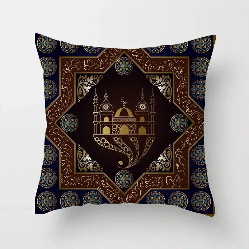 2024 Ид Мубарак украшения дома наволочки исламские украшения Рамадана мечеть мусульманские наволочки подарок