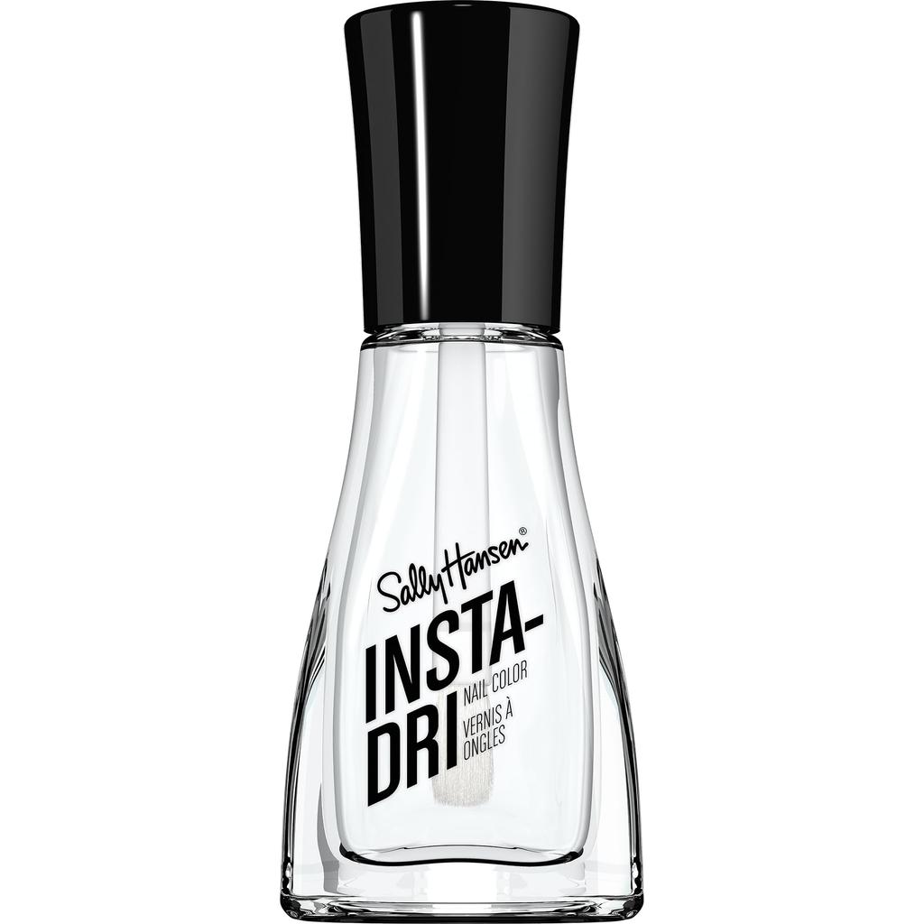 Sally Hansen InstaDry Clearly Quick Top Nail 9ml Coat, Fast-Drying Polish, (x 1)
