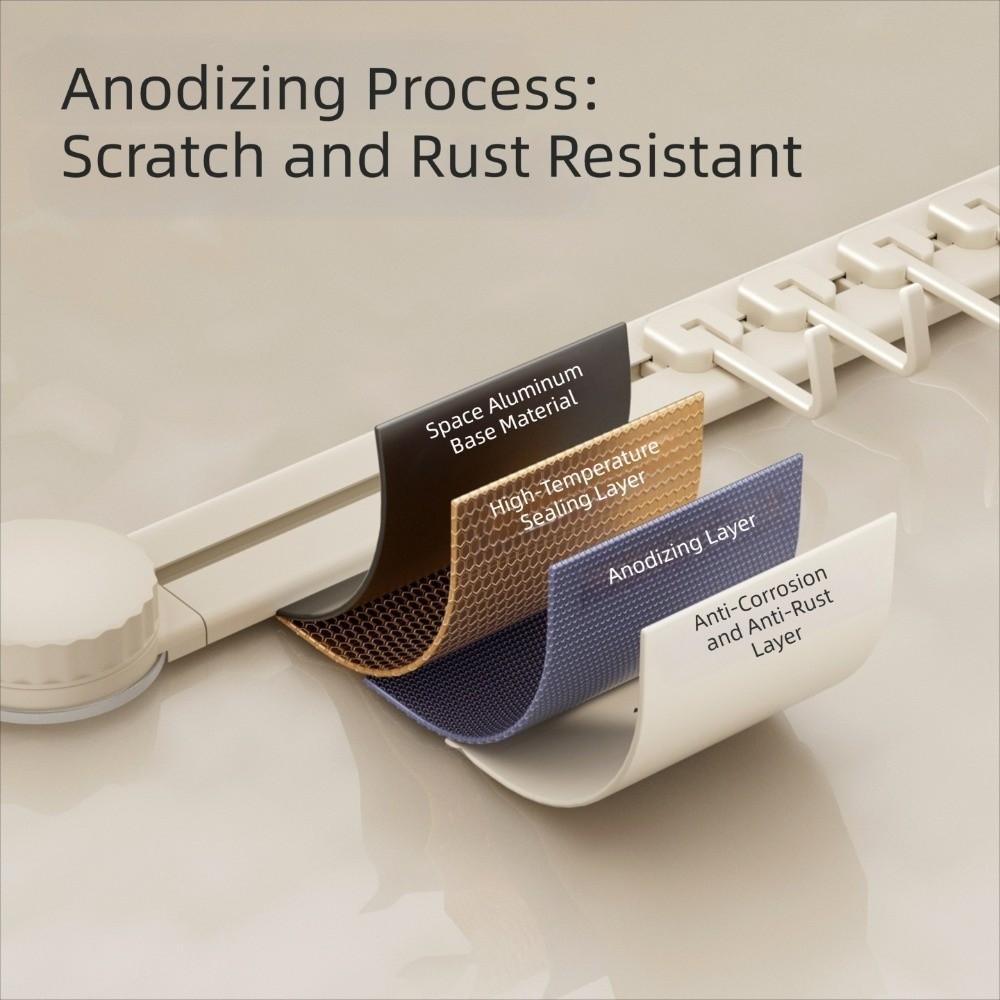 4/6 Hooks Hanging Clothes Hooks No Drilling Kitchen Storage Hooks  Bathroom