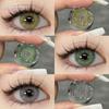 1 Pair Colored Contact Lenses for Eyes Blue Lenses Lenses Gray Lenses Green Eye Natural Lenses Fashion Lenses Beauty