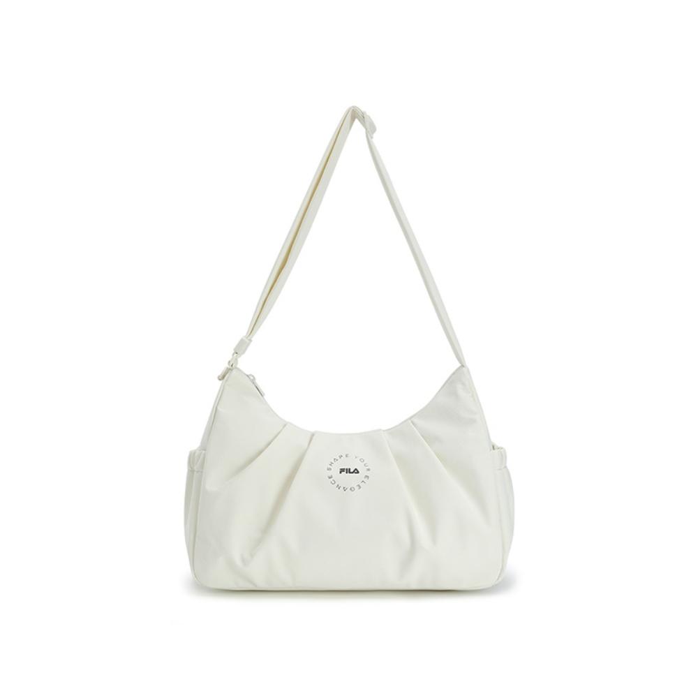 New FILA Fitness Fabric Crossbody Bags Women's Light Pink Gray A13W541164FGY