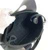 HERMES Valparaiso PM Tote Bag Flap Bag Hand Bag cotton / Leather Black