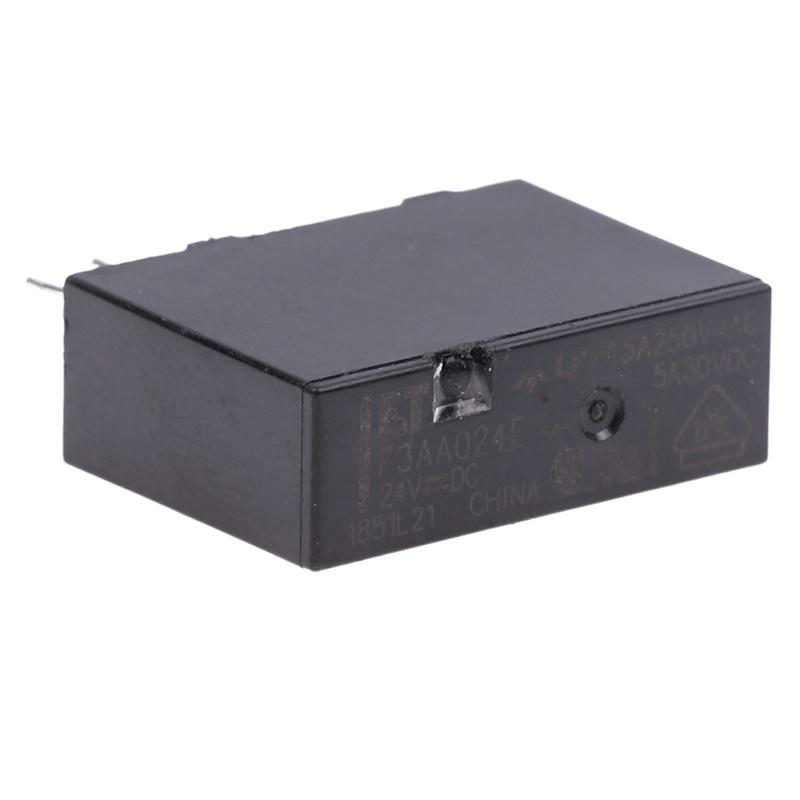 5 шт. реле 24 В F3Aa024E 5A 24 В постоянного тока F3Aa012E F3Aa005E нормально разомкнутое реле 4 фута 5A