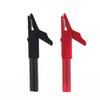 2pcs Multifunctional Aligator Clip Insulative Full Protective Crocodile Clip for Multimeters Electronic Diagnostic-tool