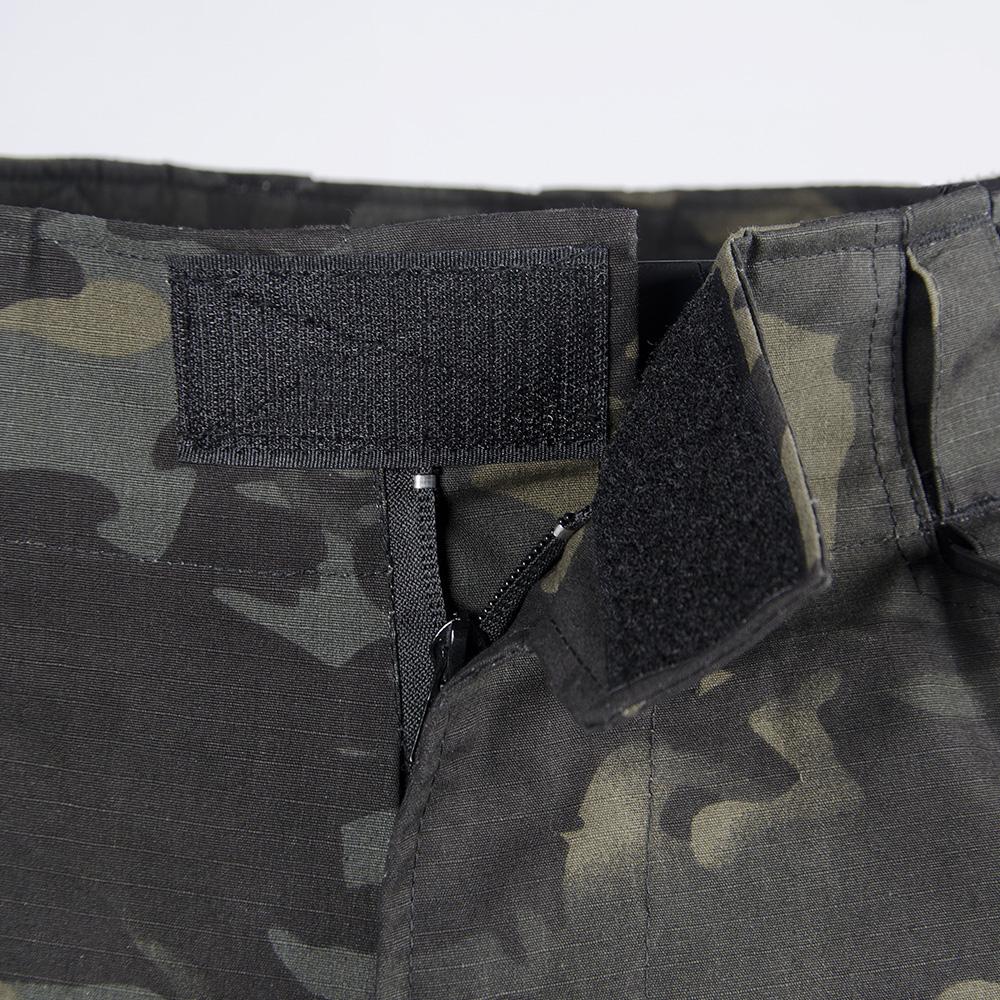 Черная камуфляжная страйкбольная форма Multicam с тактическими штанами наколенники армейская военная форма для мужчин