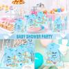 20 Sets Baby Shower Party Favors Include Baby Shower Angel Keychains Thank You Card Organza Bag For Baby Shower Birthday Party