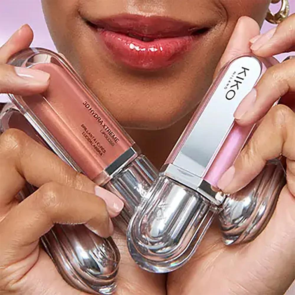 KIKO Milano 3D Hydra Extreme Блеск для губ Увлажняющий, придающий объем, сияющий макияж для губ
