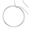 [L7485] - Silver Pendant 'Choreography' Silver (rhodium-plated) - 4 Cm