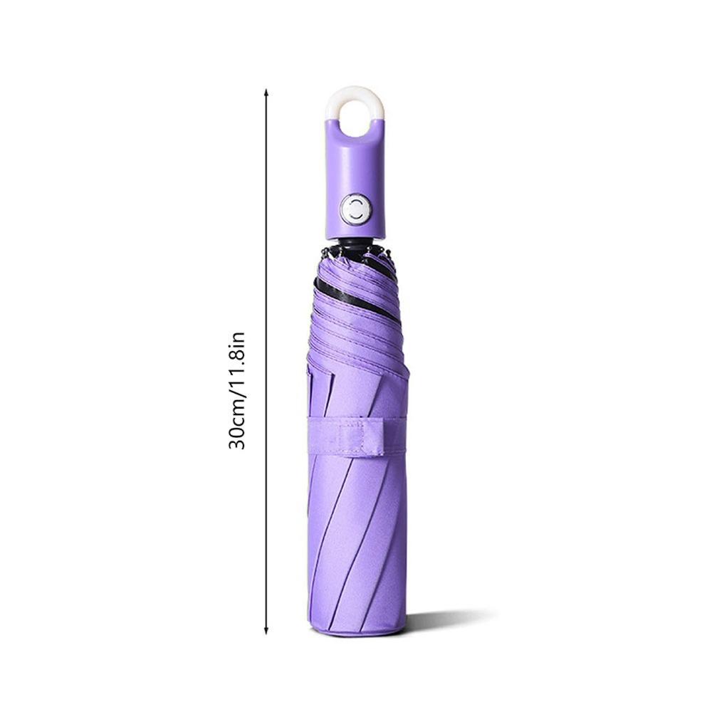 Lightweight Automatic Umbrella 3-Folding Compact Umbrella Travel Umbrella  for Men and Women