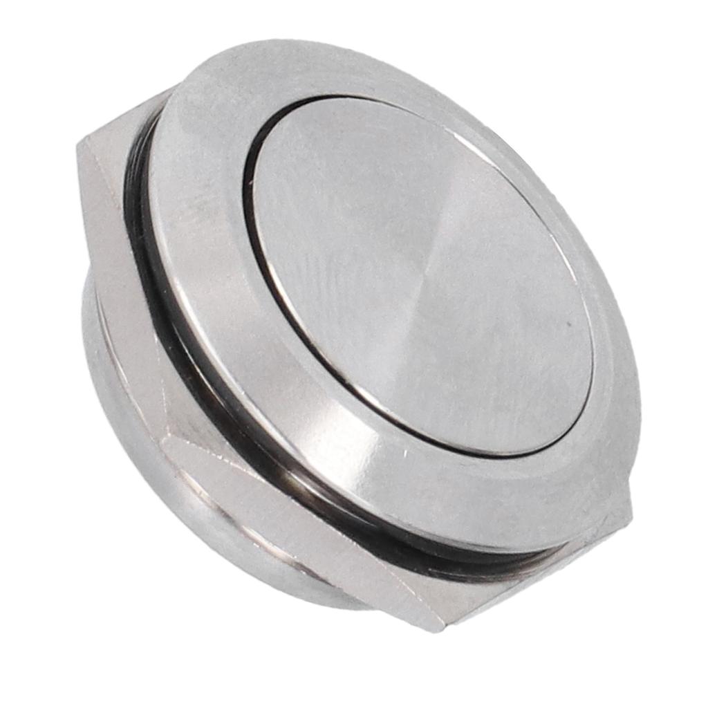 5 шт. Кнопочный переключатель с плоской головкой, нержавеющая сталь, водонепроницаемый, винтовые клеммы, аксессуары для питания 0?220V