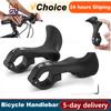 Bicycle Handlebar Vice Handle Mountain Bike Cow Horn Handle Luminous Nylon MTB Road Bike Grip Vice Handle Bicycle Accessories